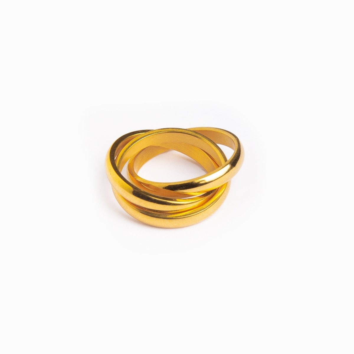 Anillo Trindade Bañado en Oro 18K
