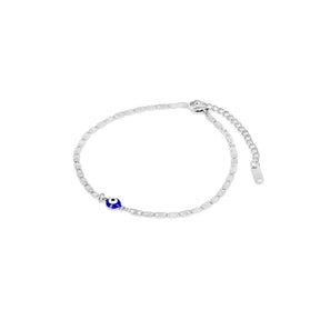 Tobillera Ojo Griego - Plata