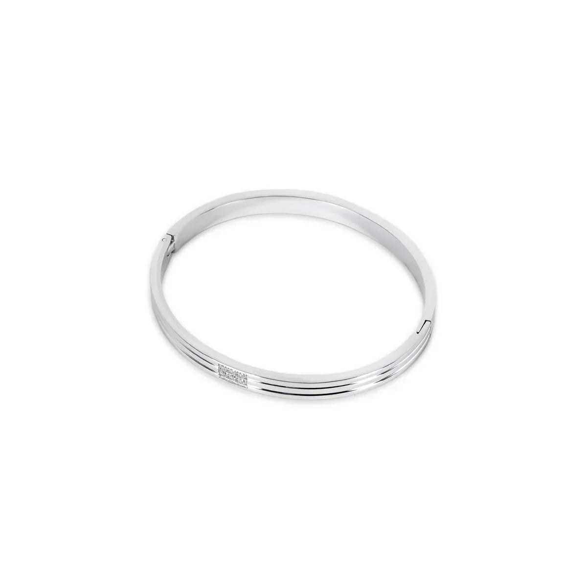 Brazalete Hanna - Plata