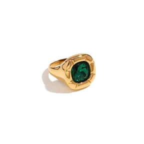Anillo Cocktail Dulcis Bañado en Oro 18K