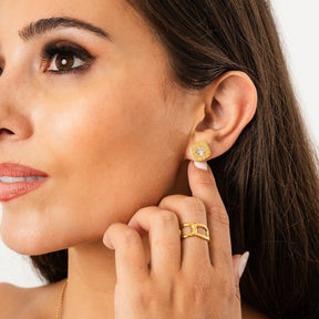 Aro Esplendor Bañado en Oro 18k