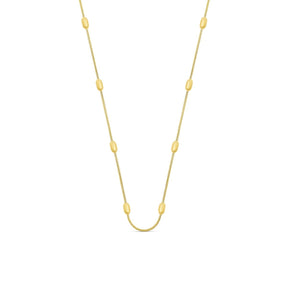 Collar Esfera Bañado en Oro 18K