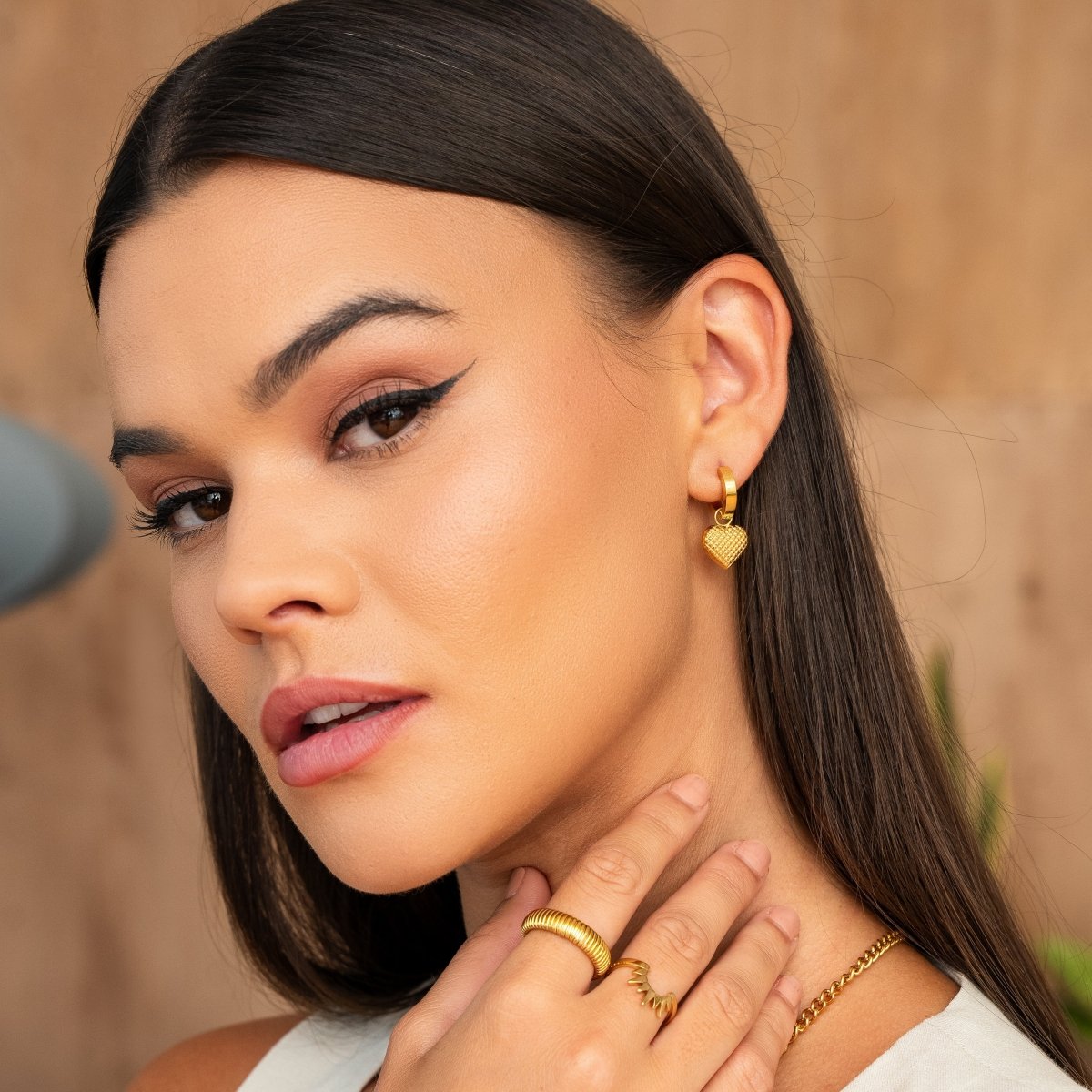 Anillo Sunrise Bañado en Oro 18K