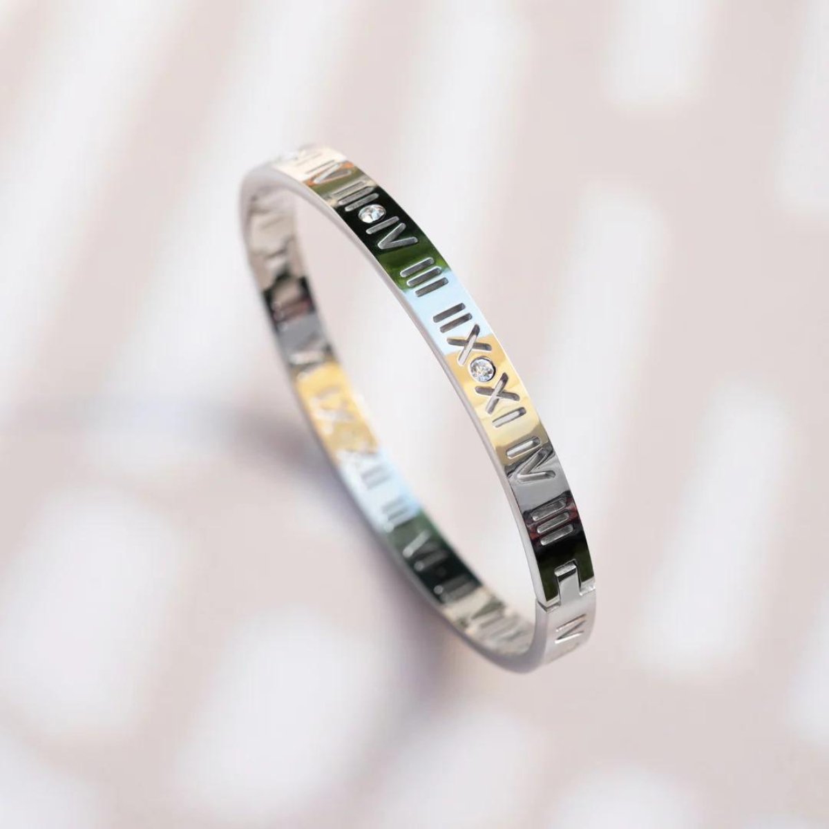 Brazalete Algarismo Romanos - Plata