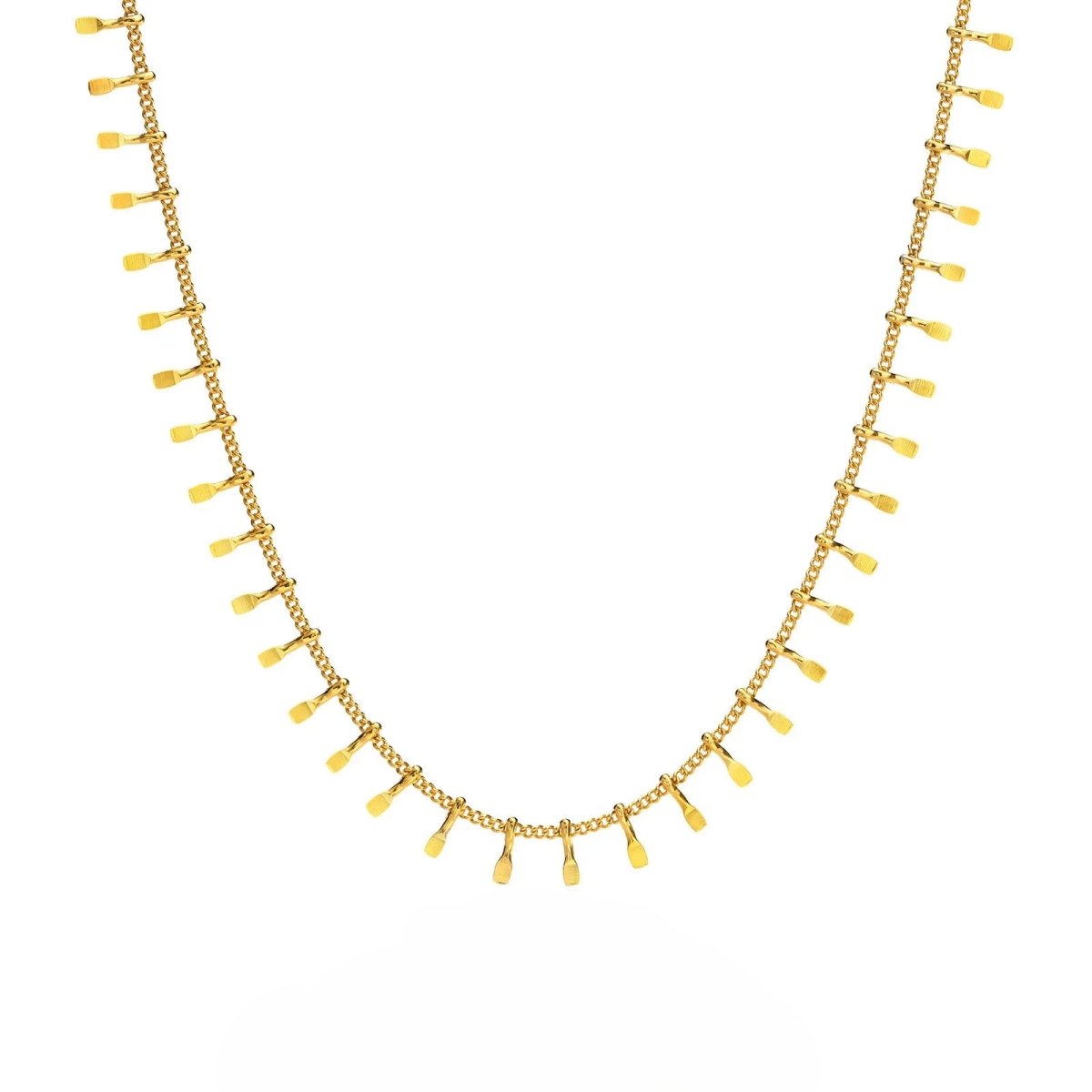 Collar Gargantilha Jurerê Bañado en Oro 18K