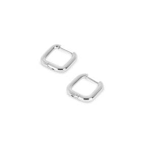 Aro Argola Quadrado - Plata