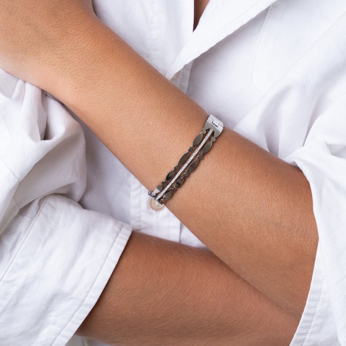 Brazalete Madison - Plata
