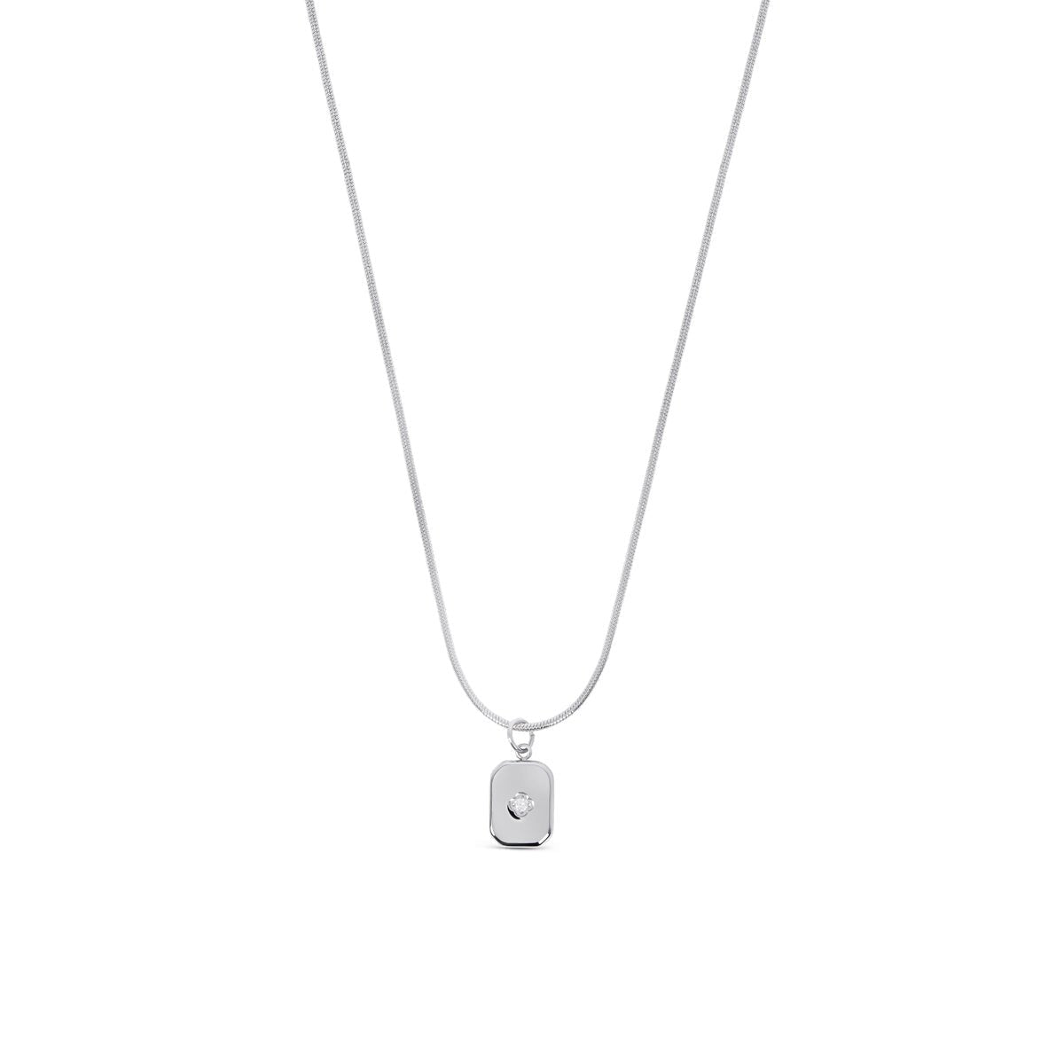 Collar Shine Colgante - Plata