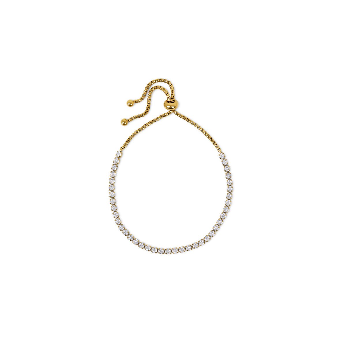 Pulsera Riviera Puket Ajustable Bañado en Oro 18k