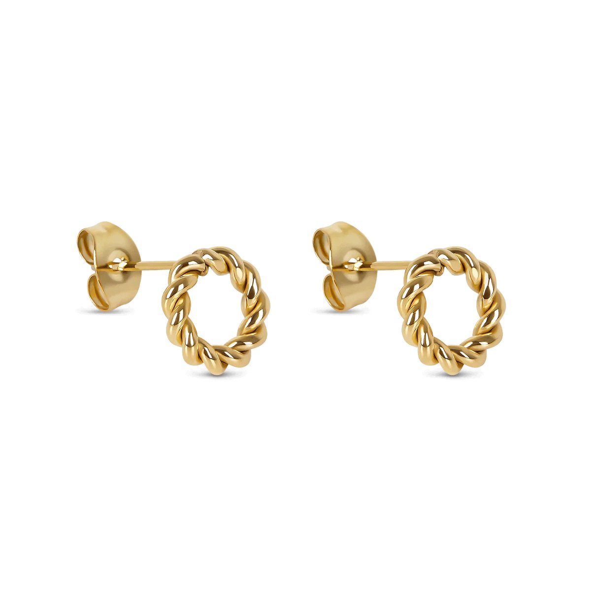 Aro Twist Bañado en Oro 18k