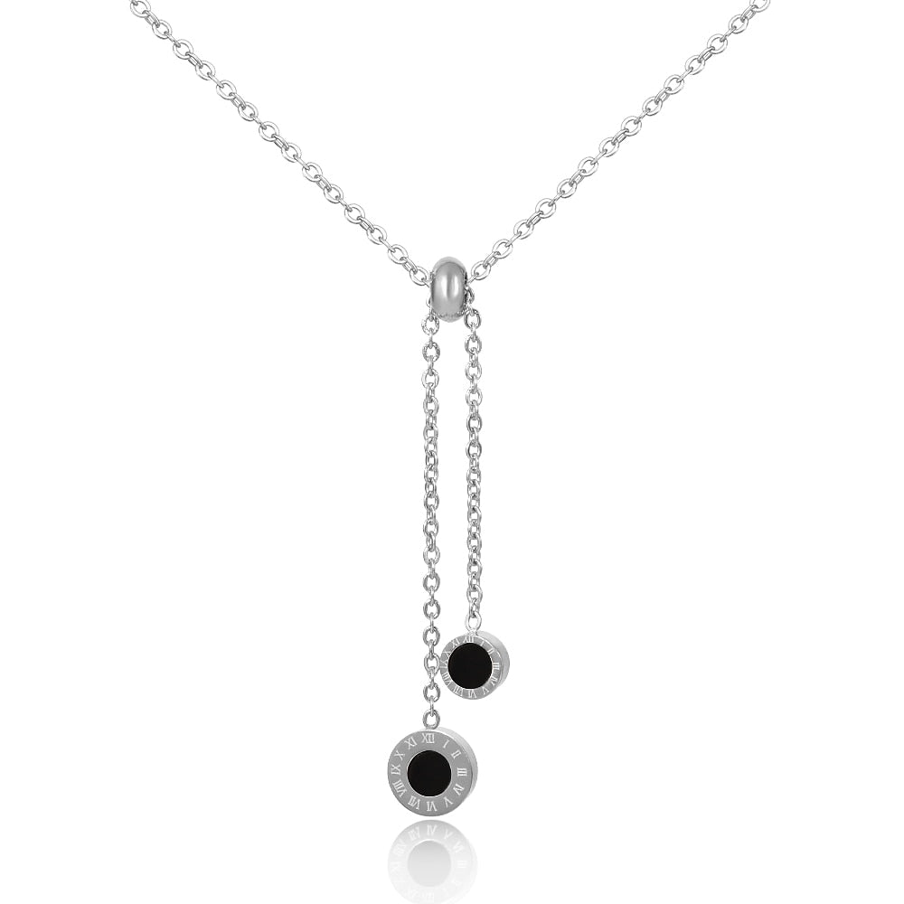 Collar Gravatinha Athenas - Plata