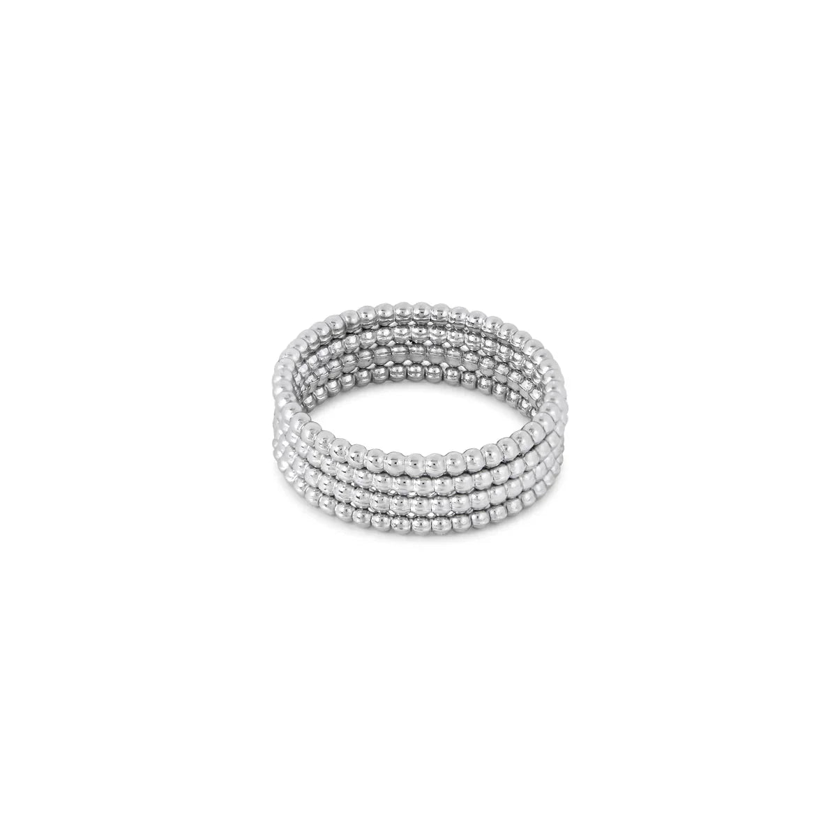 Anillo Esferas Icônica - Plata