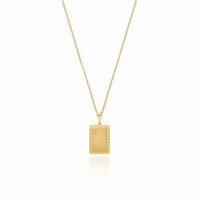Collar Sunrise Colgante Nascer do Sol Bañado en Oro 18K