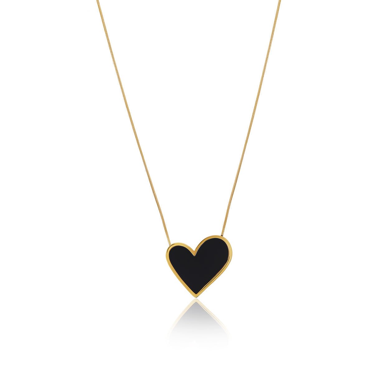 Collar Sweet Alhambra Inspiração -  Corazón Preto