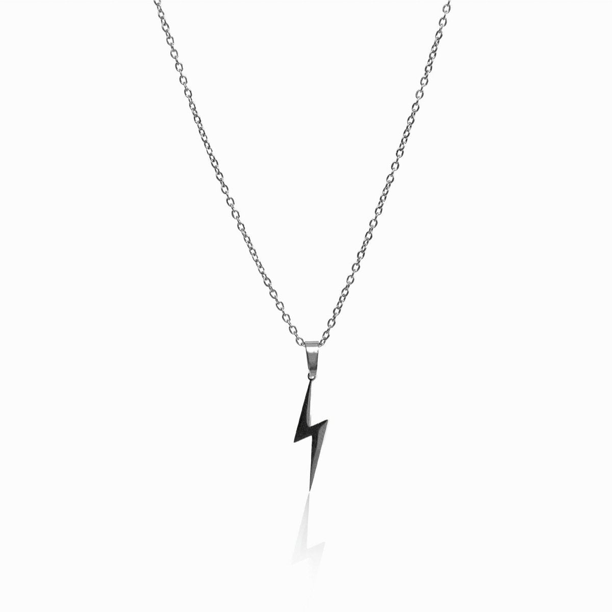Collar Energia Colgante Raio - Plata