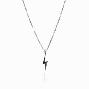 Collar Energia Colgante Raio - Plata