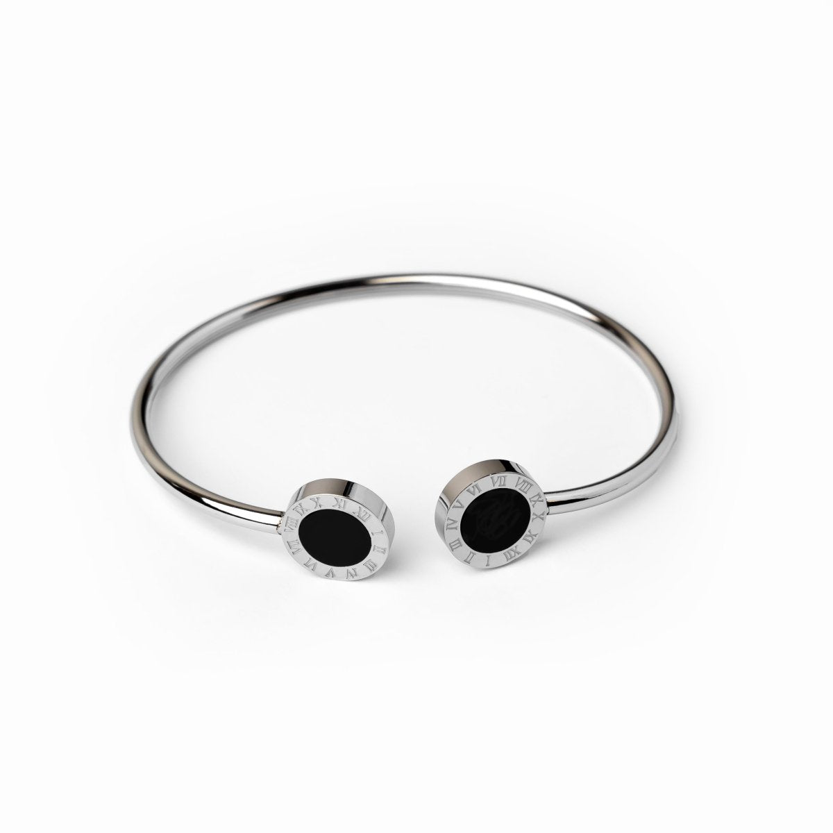 Brazalete Ônix - Plata