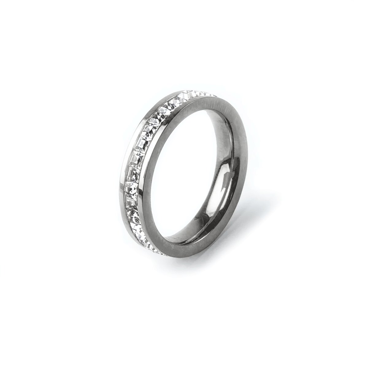 Anillo Brilhante - Plata