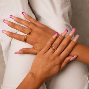 Anillo Trindade Bañado en Oro 18K