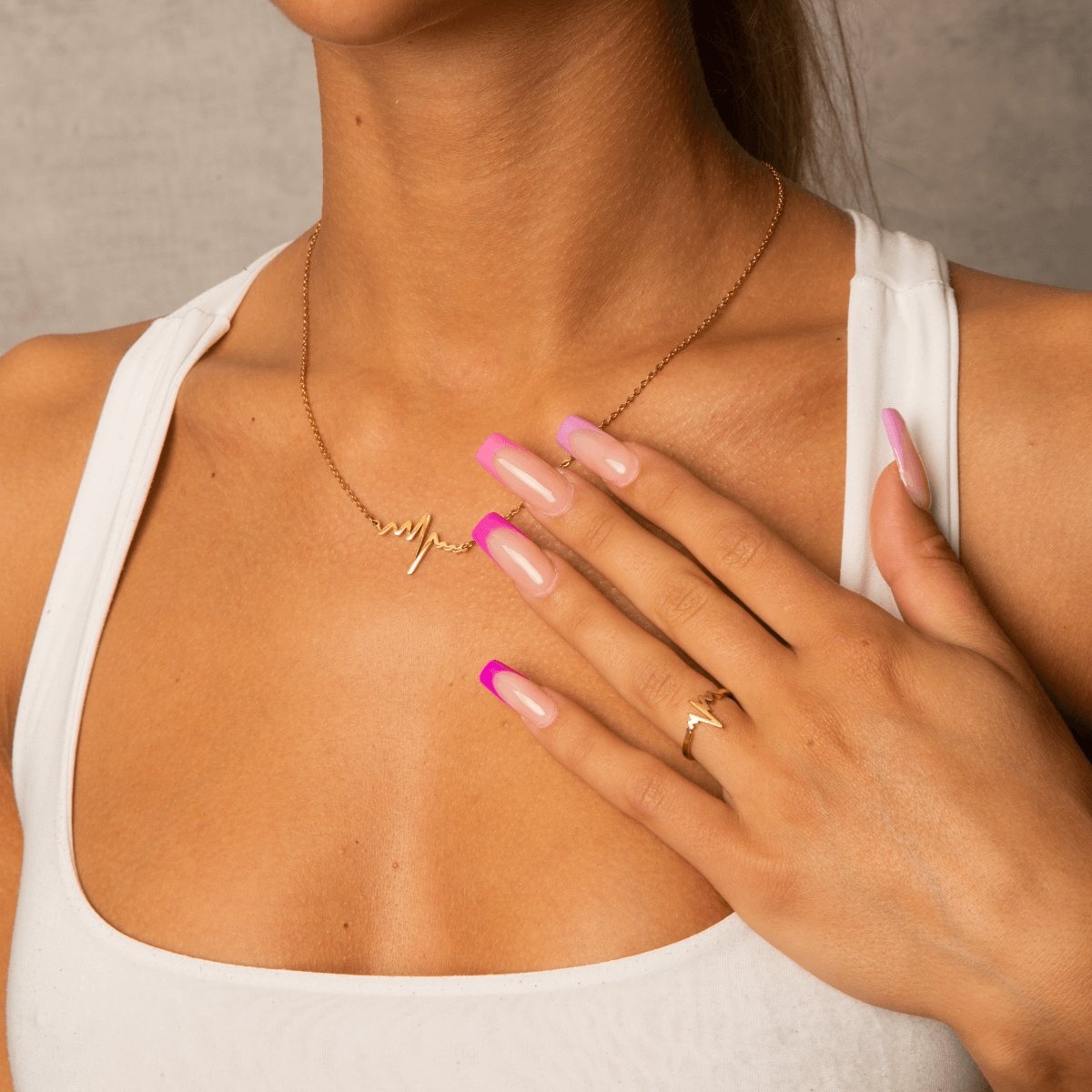 Anillo Ritmo do Amor Bañado en Oro 18K