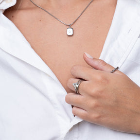 Collar Shine Colgante - Plata