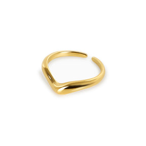 Anillo Aspen Bañado en Oro 18k
