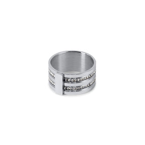 Anillo Caviar Stack - Plata