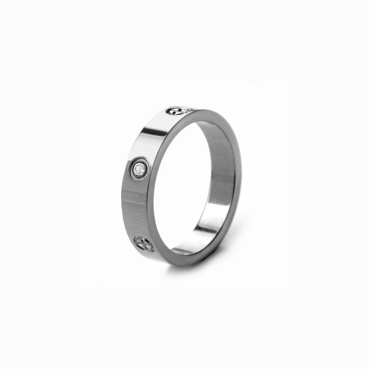 Anillo Classic Inspiração Bañado en Oro 18k