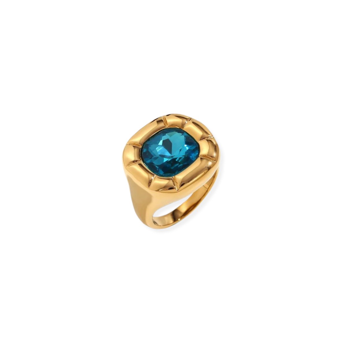 Anillo Cocktail Dulcis Bañado en Oro 18K