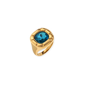 Anillo Cocktail Dulcis Bañado en Oro 18K