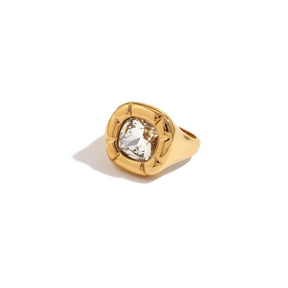 Anillo Cocktail Dulcis Bañado en Oro 18K