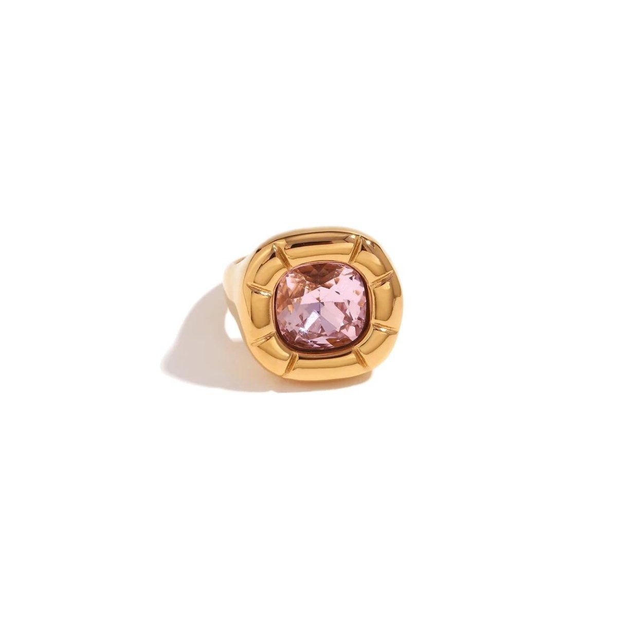 Anillo Cocktail Dulcis Bañado en Oro 18K