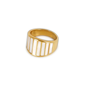 Anillo Coliseu Bañado en Oro 18k