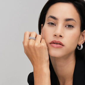 Anillo Esferas Icônica - Plata