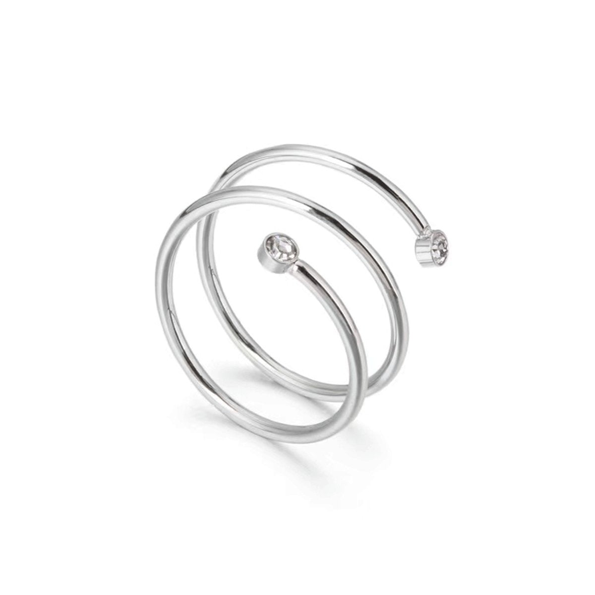 Anillo Espiral Fine - Plata