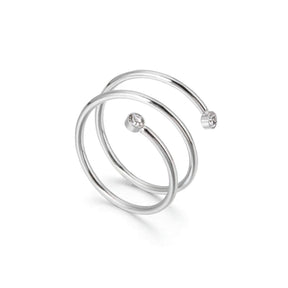 Anillo Espiral Fine - Plata