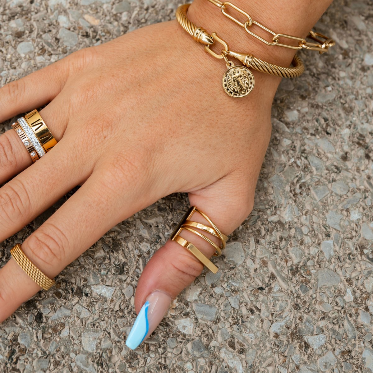 Anillo Haute Bañado en Oro 18K