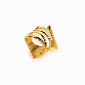 Anillo Haute Bañado en Oro 18K
