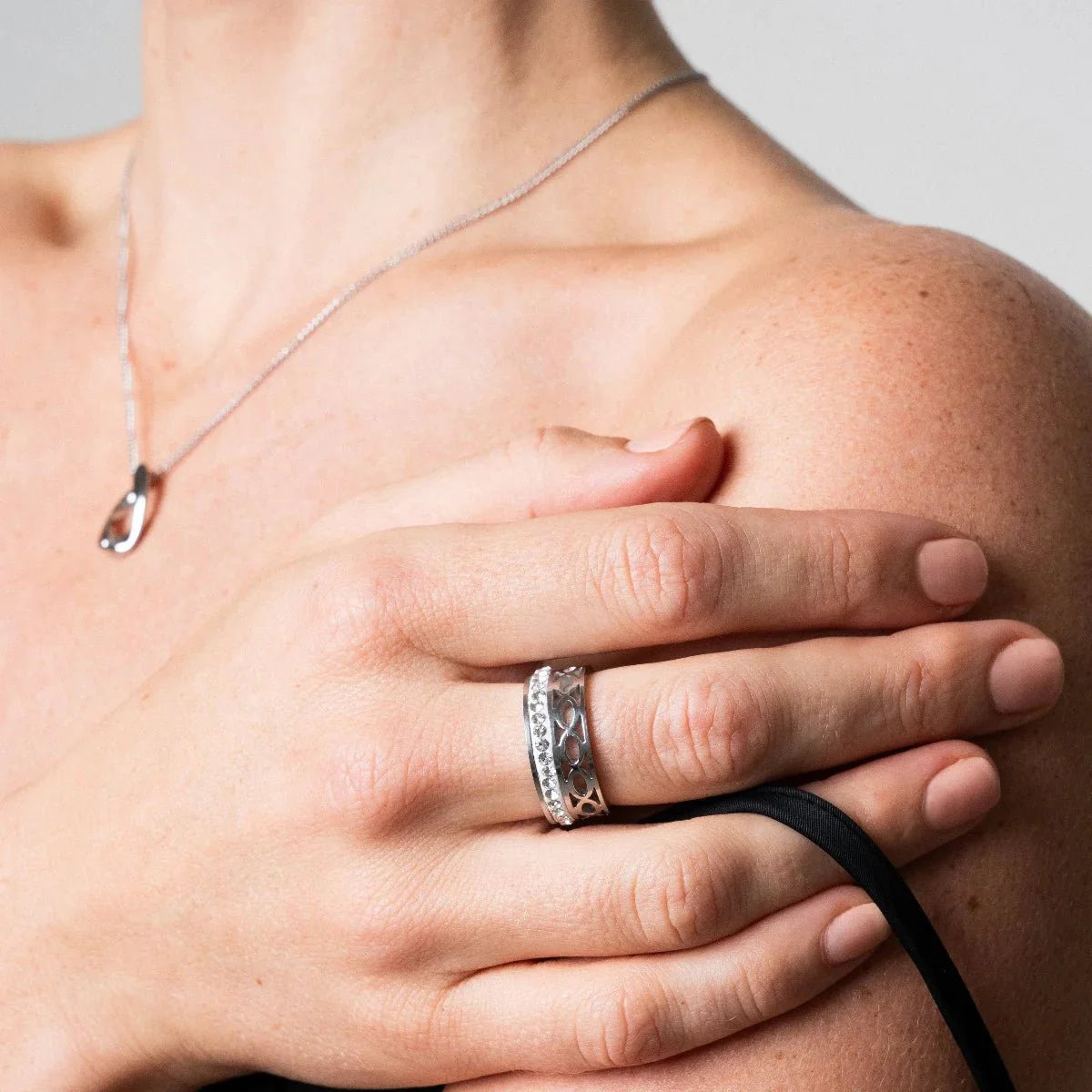 Anillo Mosaico - Plata