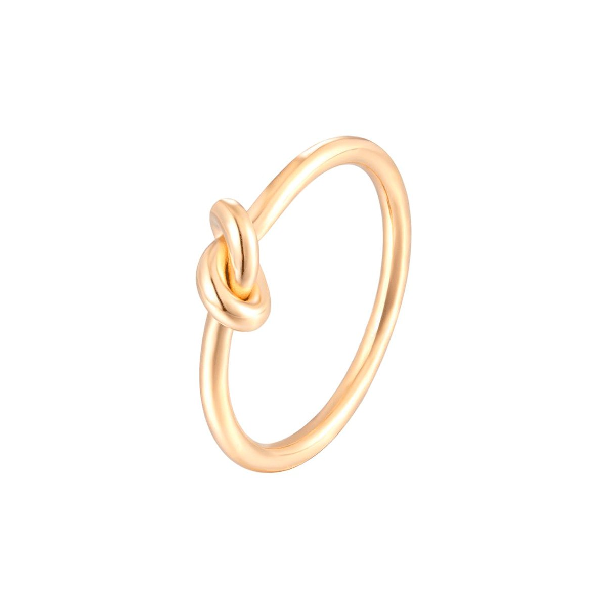Anillo Nó Bañado en Oro 18k