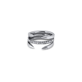 Anillo Prego Pontas - Plata