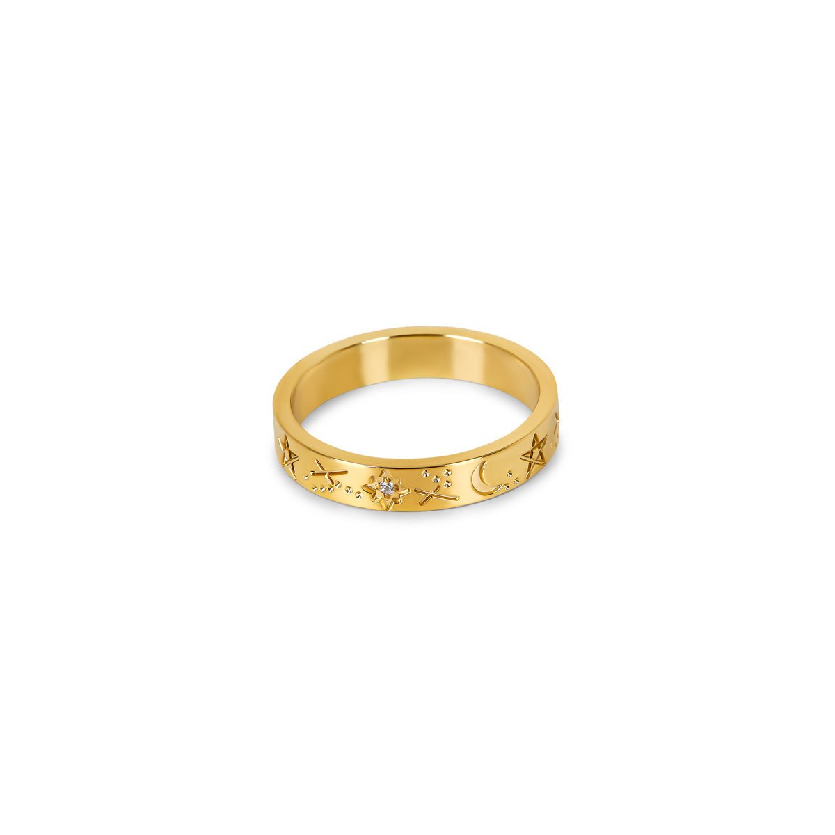 Anillo Sky Bañado en Oro 18k