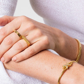 Anillo Sky Bañado en Oro 18k