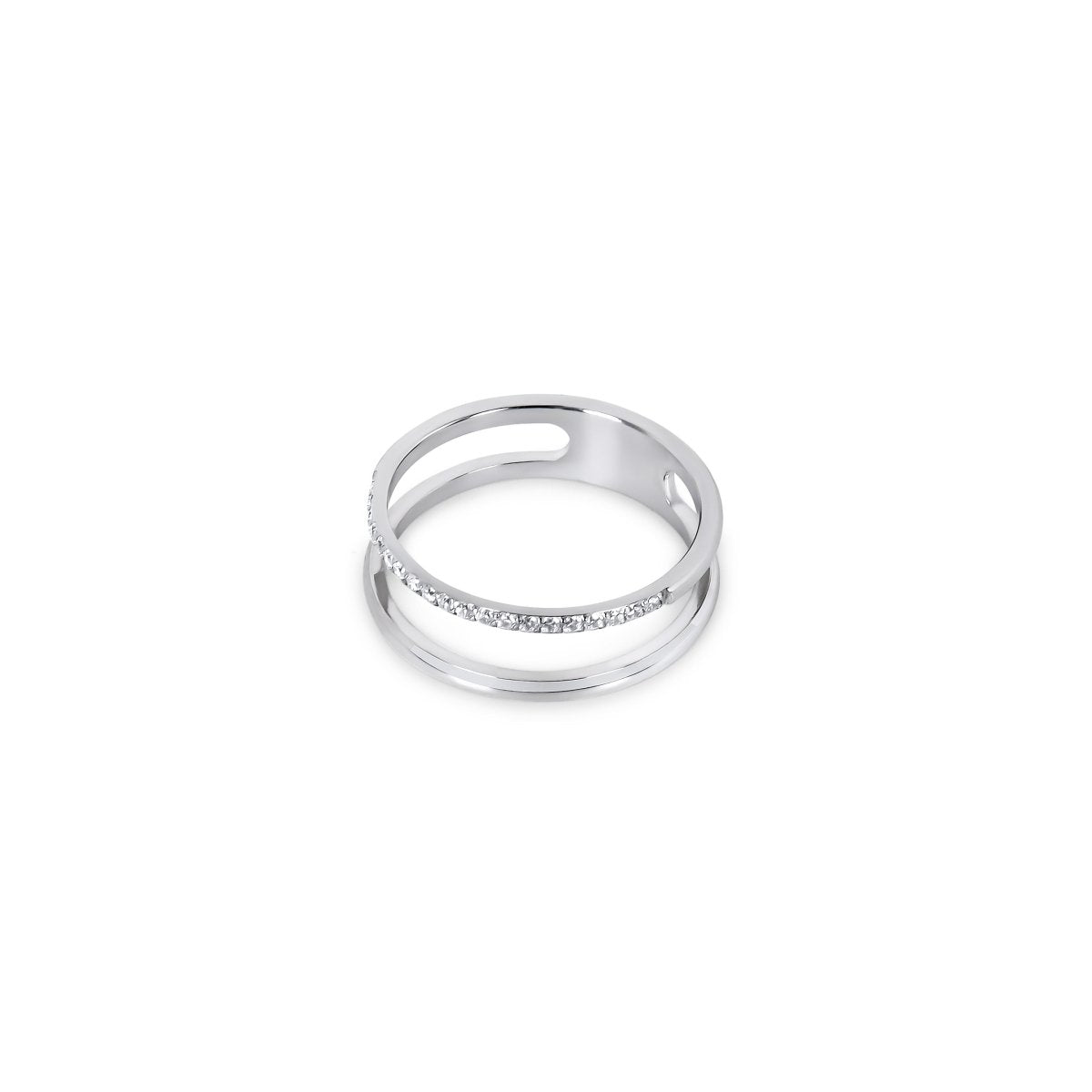 Anillo Vienne Duplo - Plata