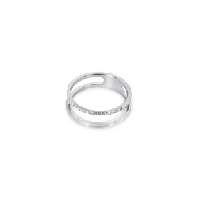 Anillo Vienne Duplo - Plata