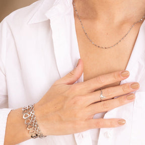 Brazalete Adored - Plata