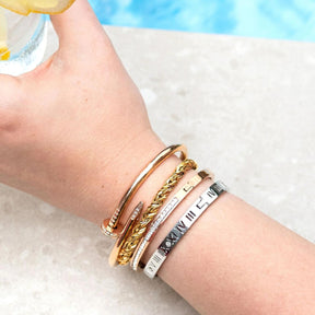 Brazalete Algarismo Romanos - Plata