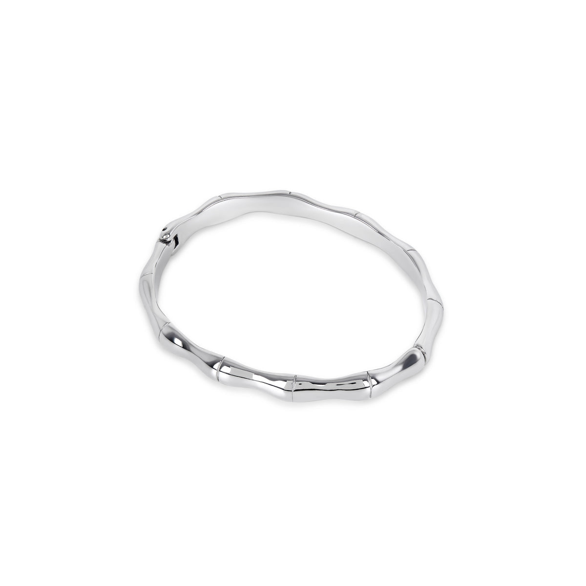 Brazalete Bamboo - Plata