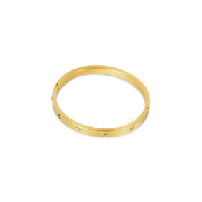 Brazalete Clásico Romano Bañado en Oro de 18k