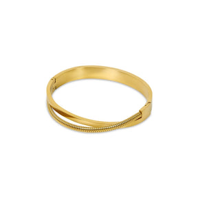 Brazalete Dupla Harmonia Bañado en Oro 18k